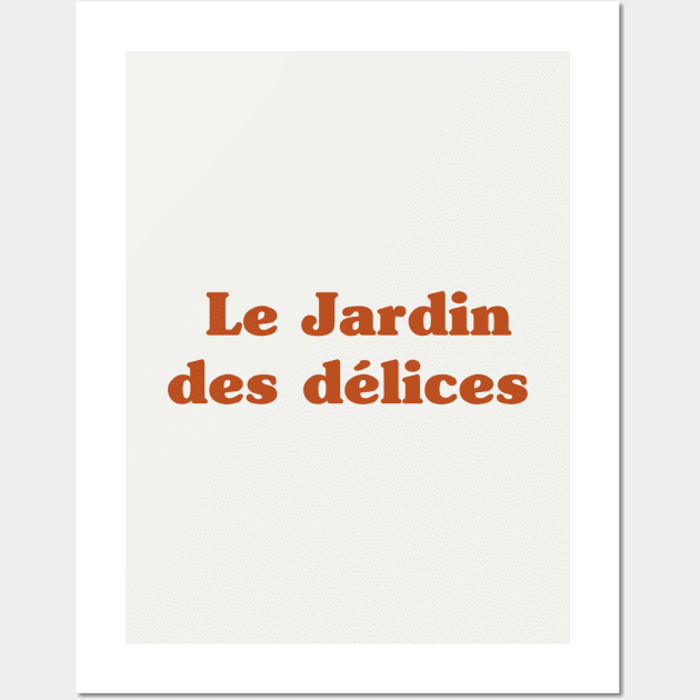 Le Jardin des délices - The Garden of Earthly Delights Wall Art by Belcordi